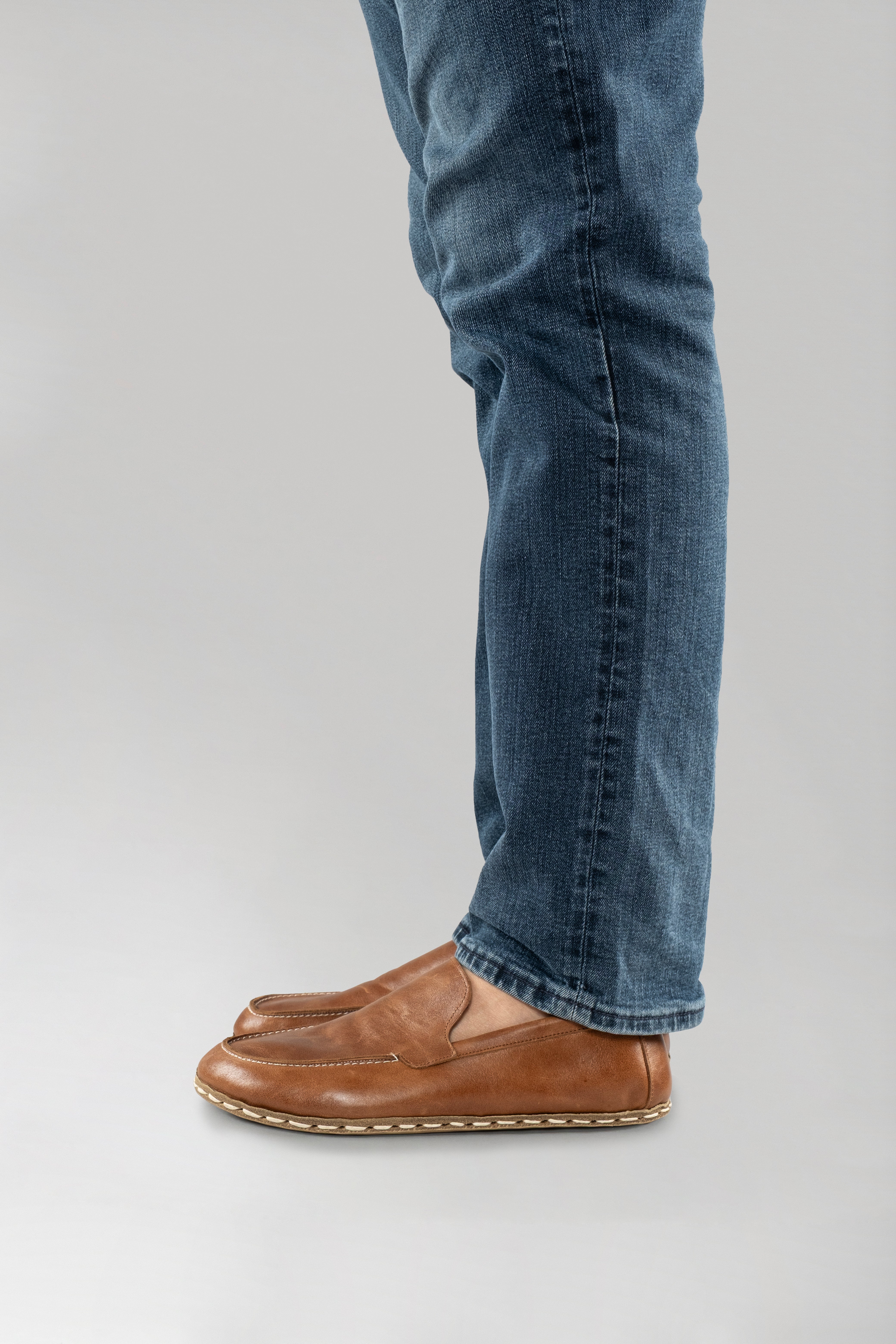 Men's Antique Brown Moccasins – SARDINELLI