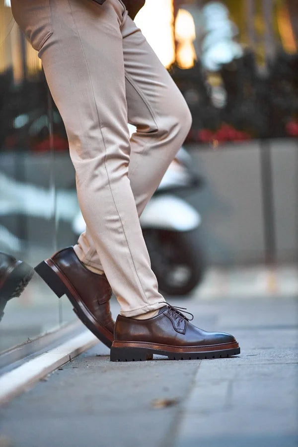 Brown Derby Shoes Mens | Comfortable Leather Shoes for Business USA 39 Brown Derby Shoes Mens | Comfortable Leather Shoes for Business USA 39