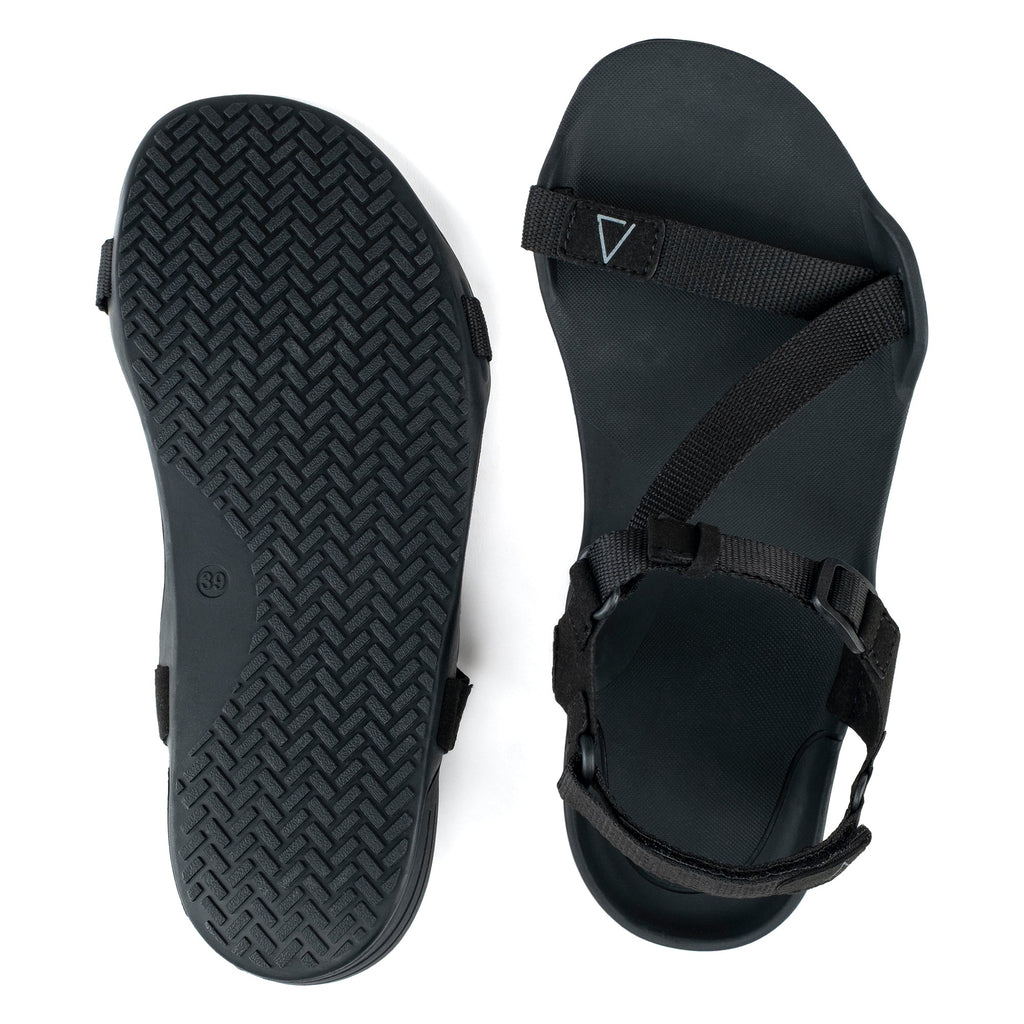 Men's Black Terra Barefoot Sandals