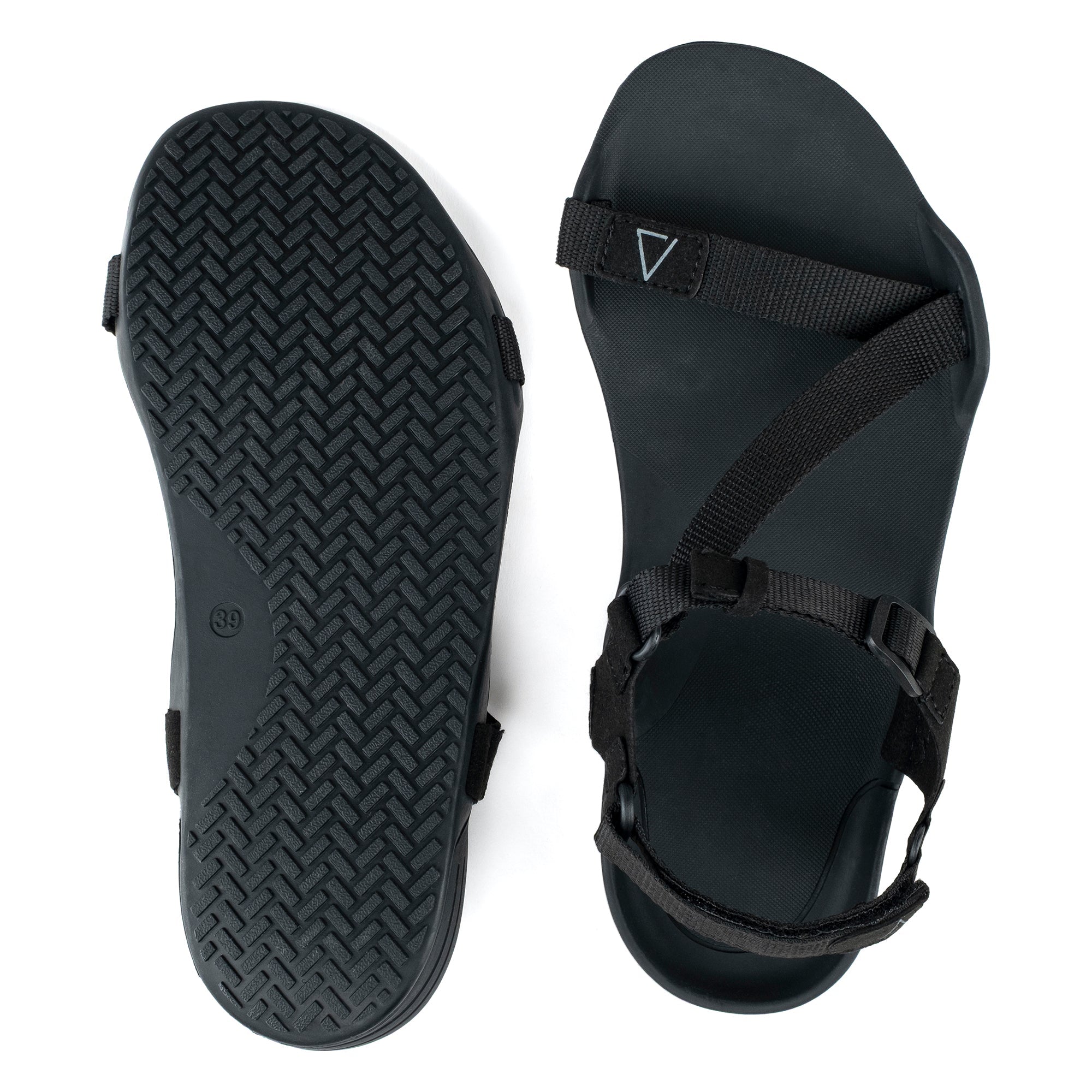 Men's Black Terra Barefoot Sandals