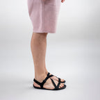 Men's Black Terra Barefoot Sandals