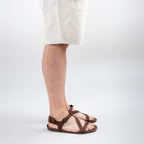 Men's Brown Terra Barefoot Sandals
