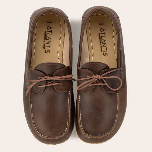 Men's Coffee Brown Dock Shoes