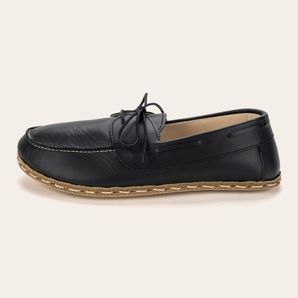 Men's Black Dock Shoes