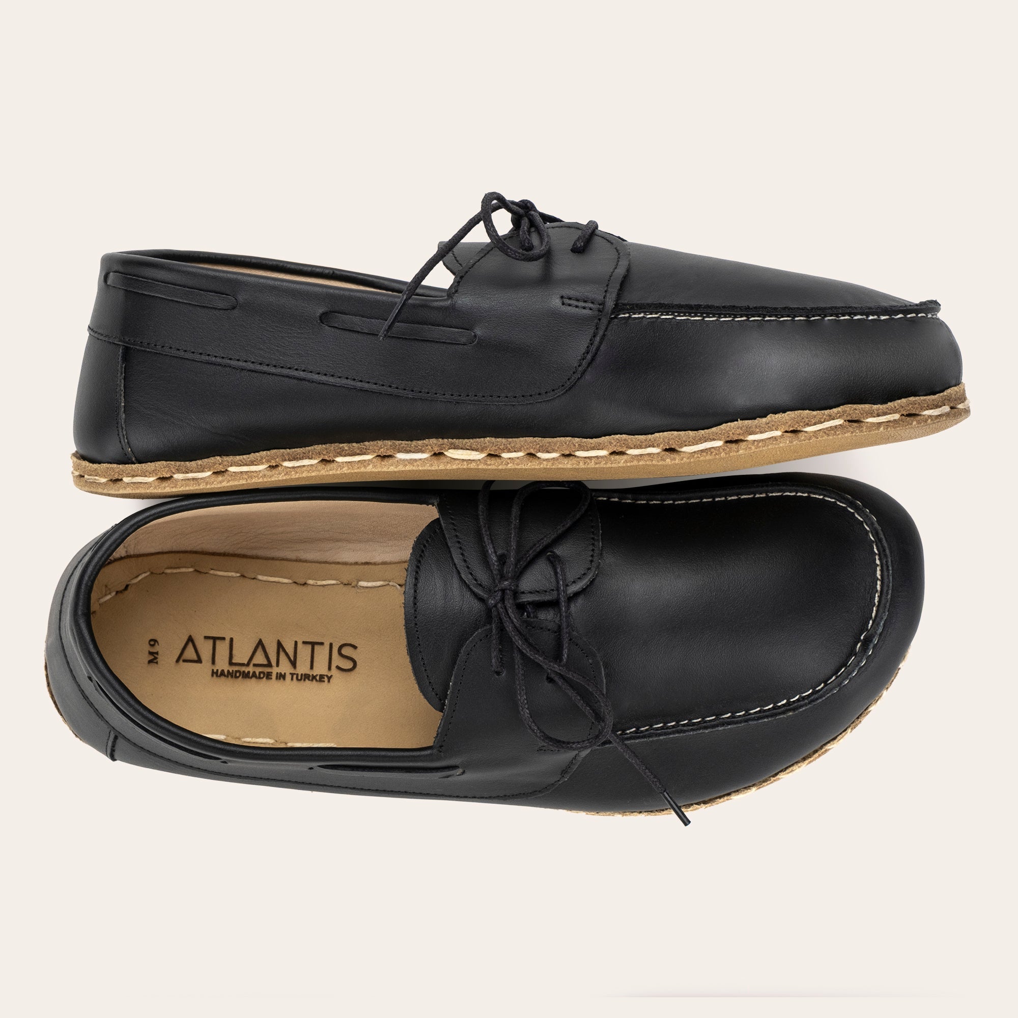 Men's Black Dock Shoes