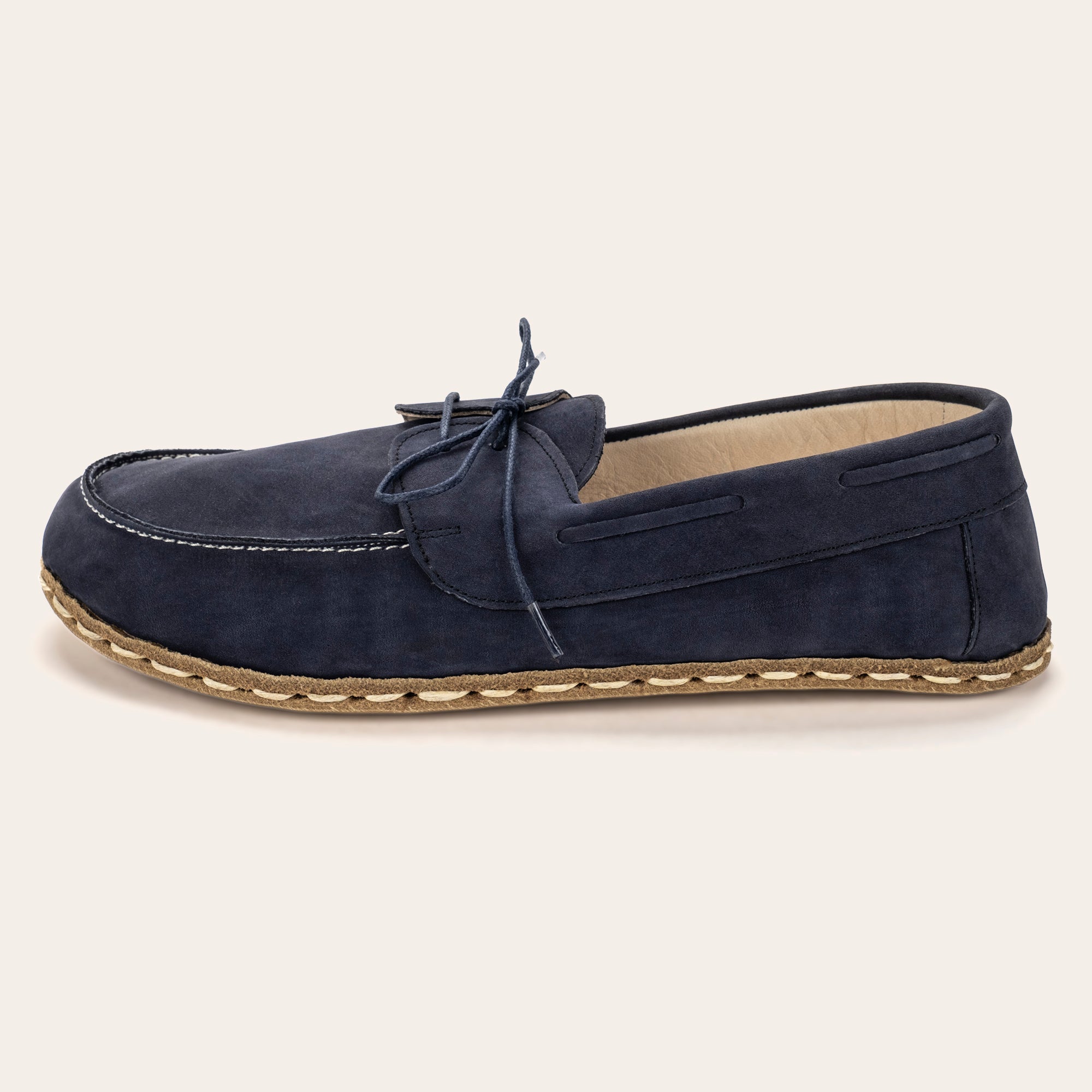 Men's Navy Nubuck Dock Shoes