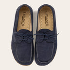 Men's Navy Nubuck Dock Shoes