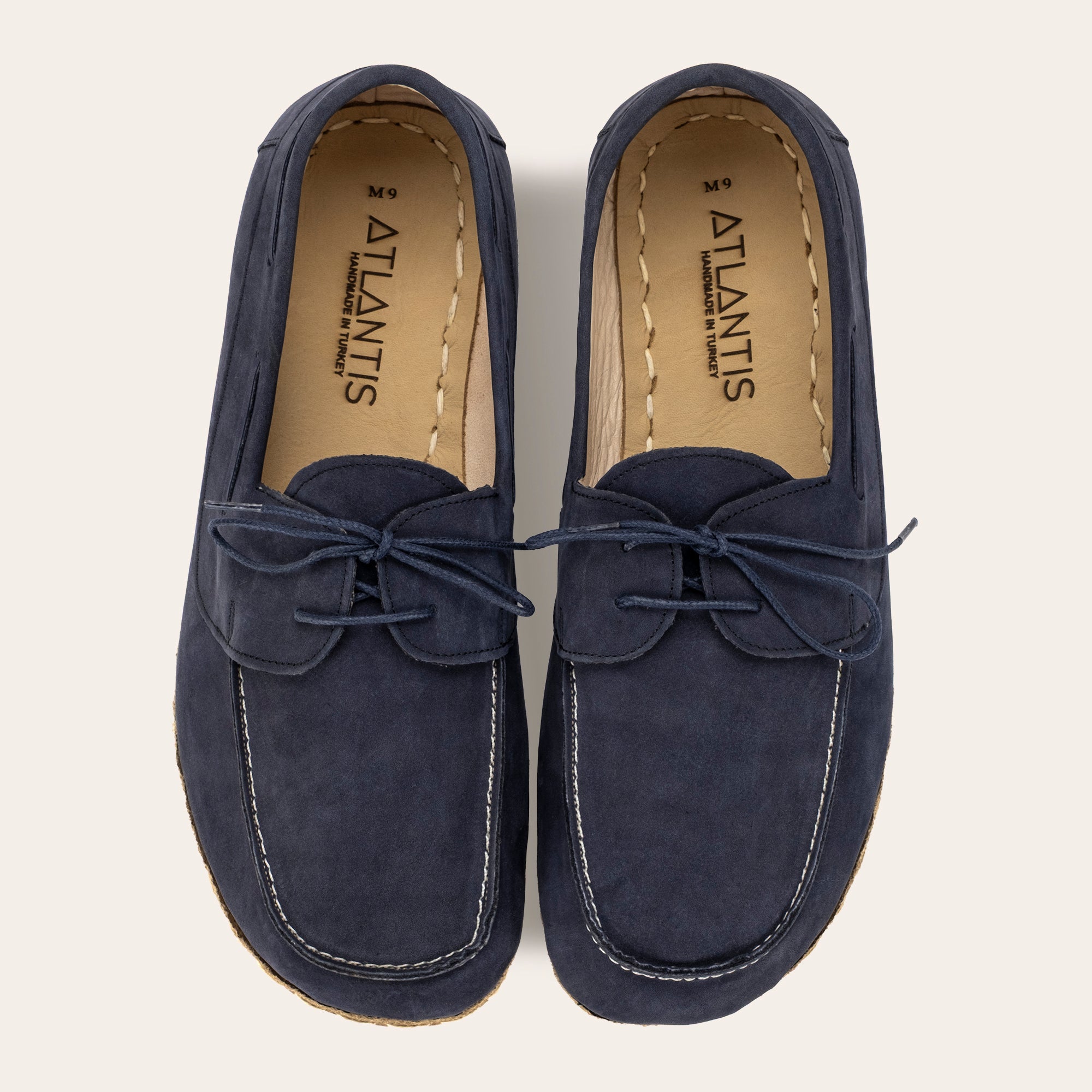 Men's Navy Nubuck Dock Shoes
