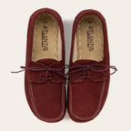 Men's Burgundy Dock Shoes