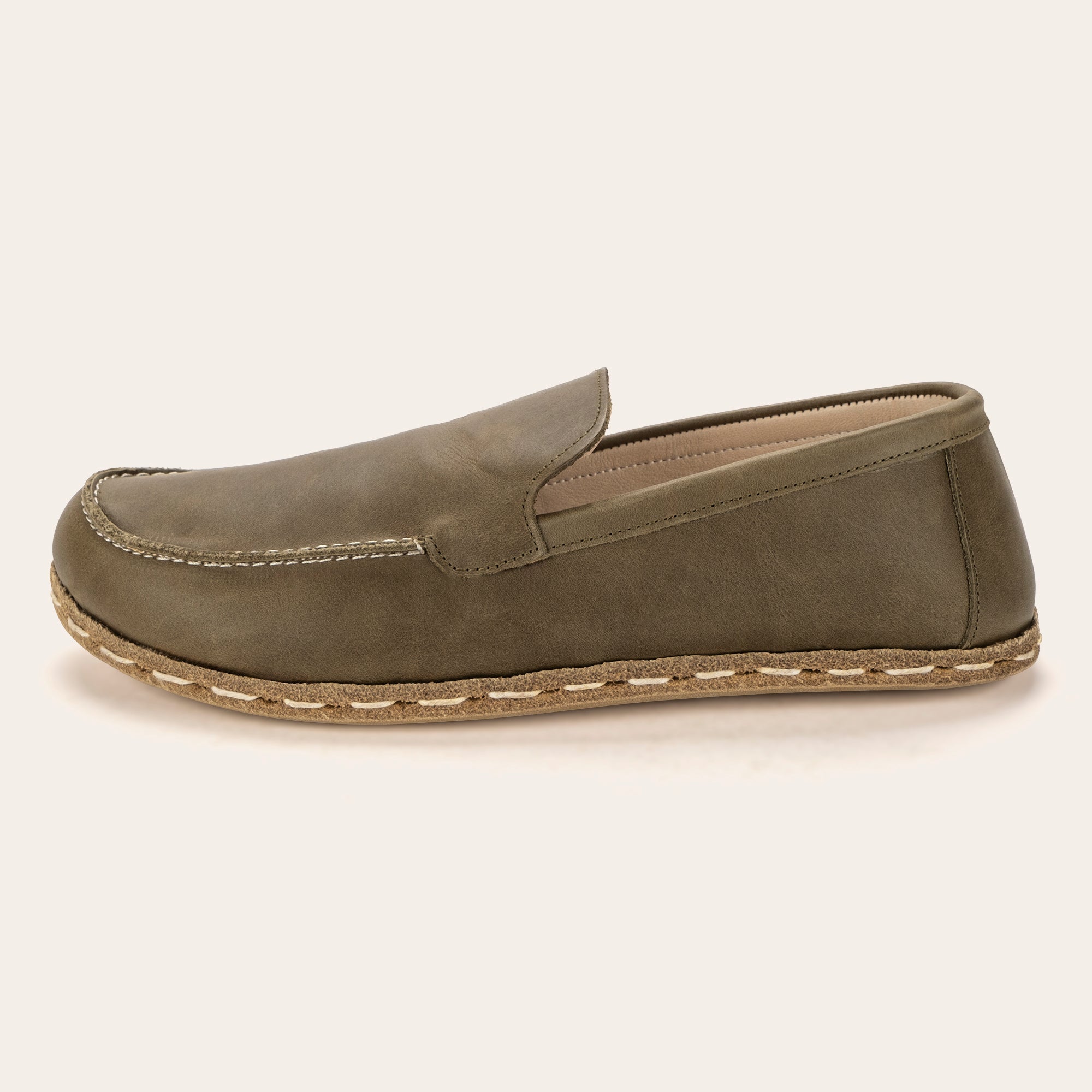 Men's Green Moccasins