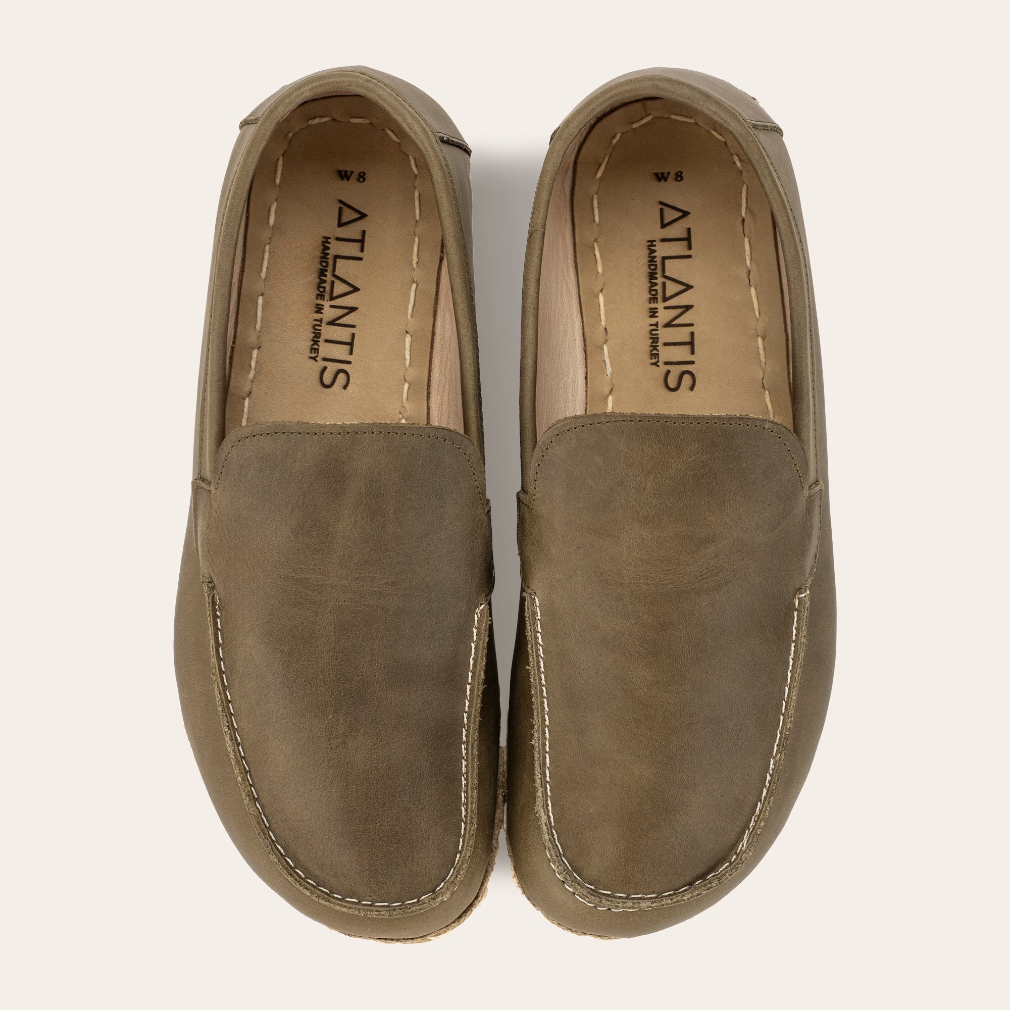 Men's Green Moccasins