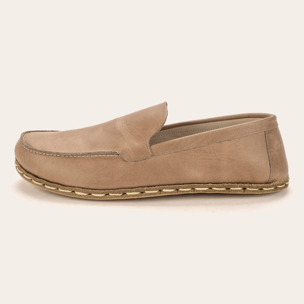 Men's Tan Moccasins