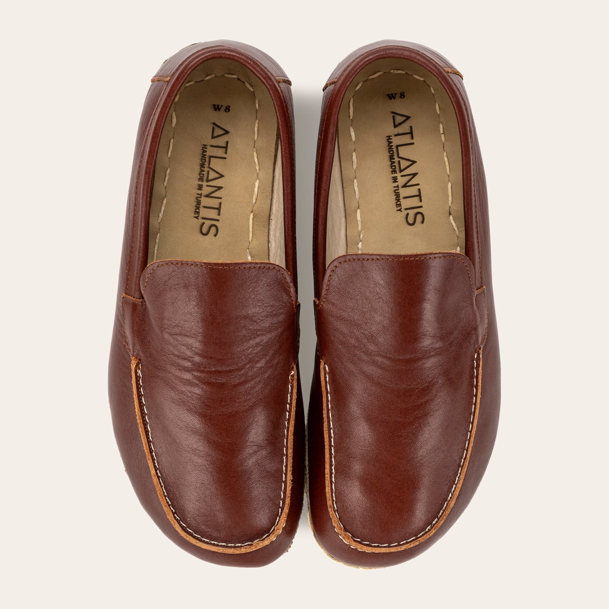 Men's Peru Brown Moccasins