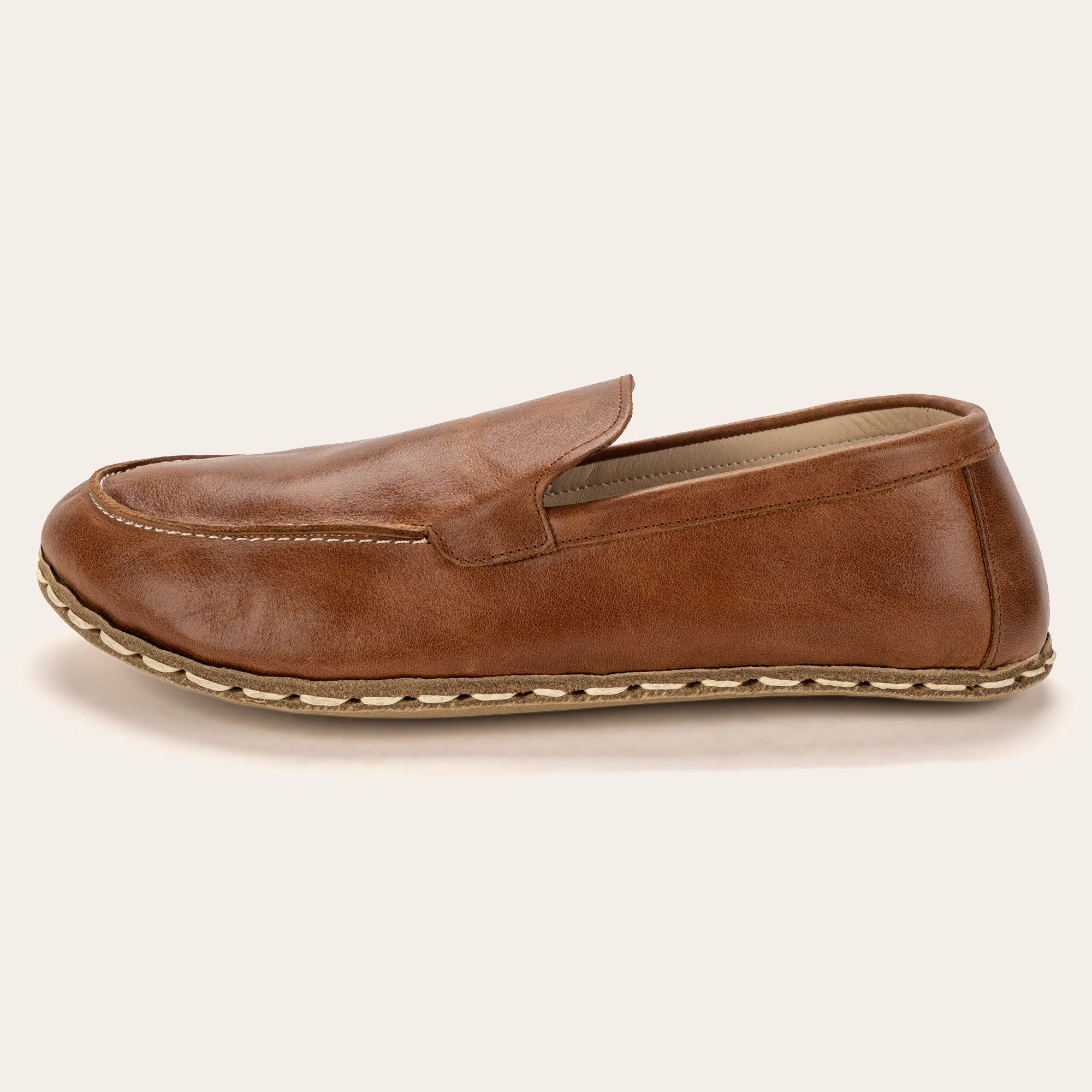 Men's Antique Brown Moccasins