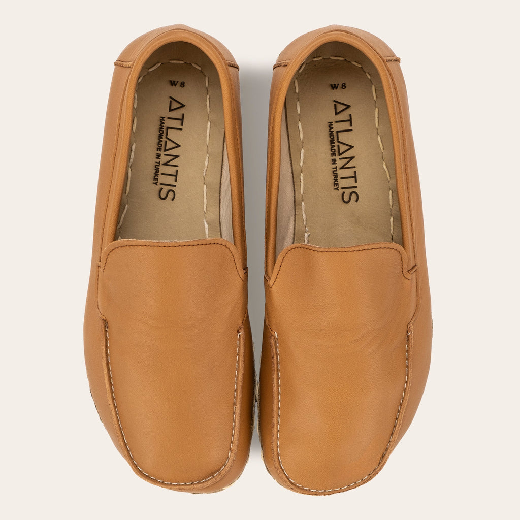 Men's Coconut Brown Moccasins