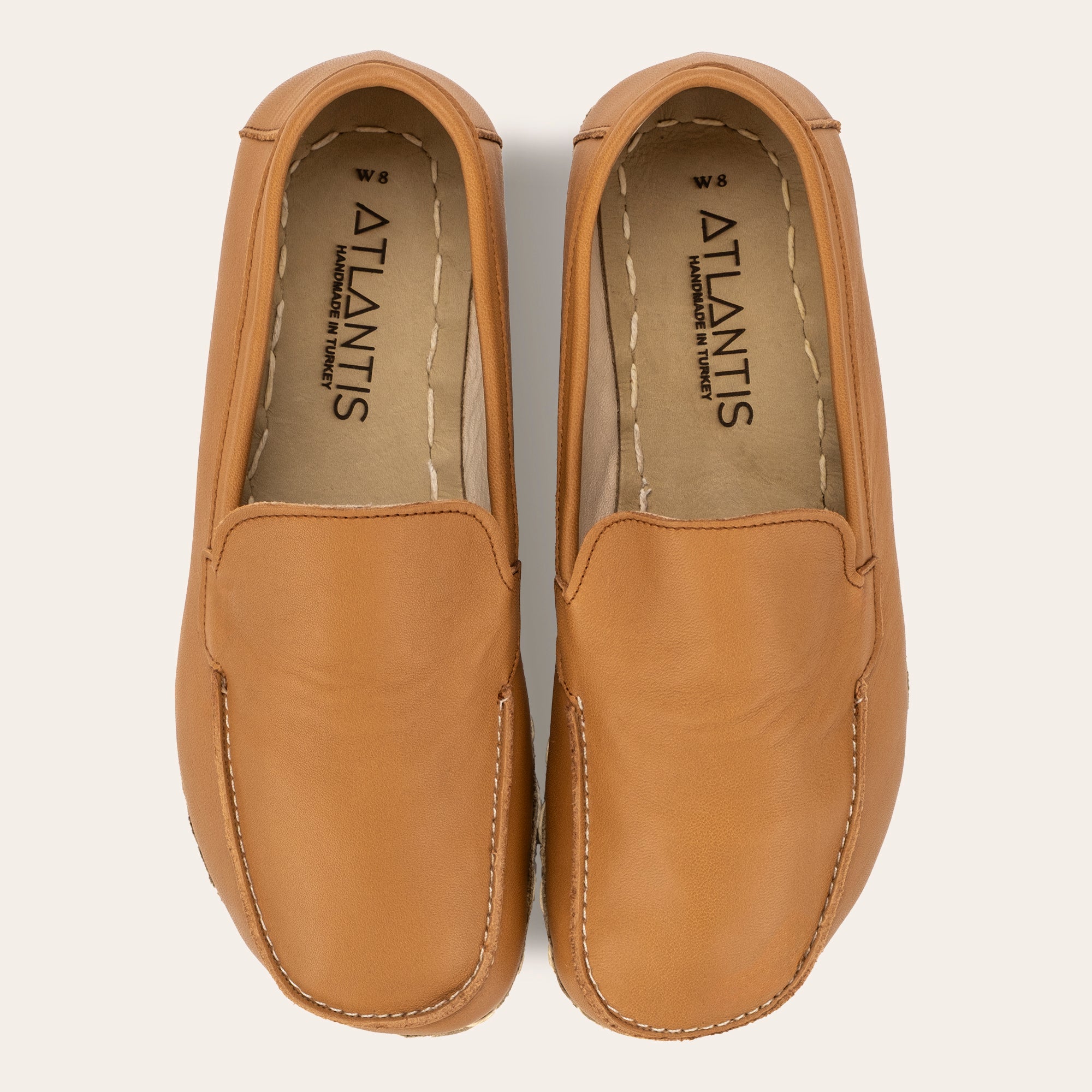 Men's Coconut Brown Moccasins