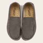 Women's Gray Moccasins