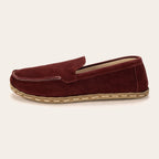 Men's Burgundy Moccasins