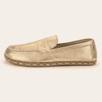Men's Gold Penny Loafers