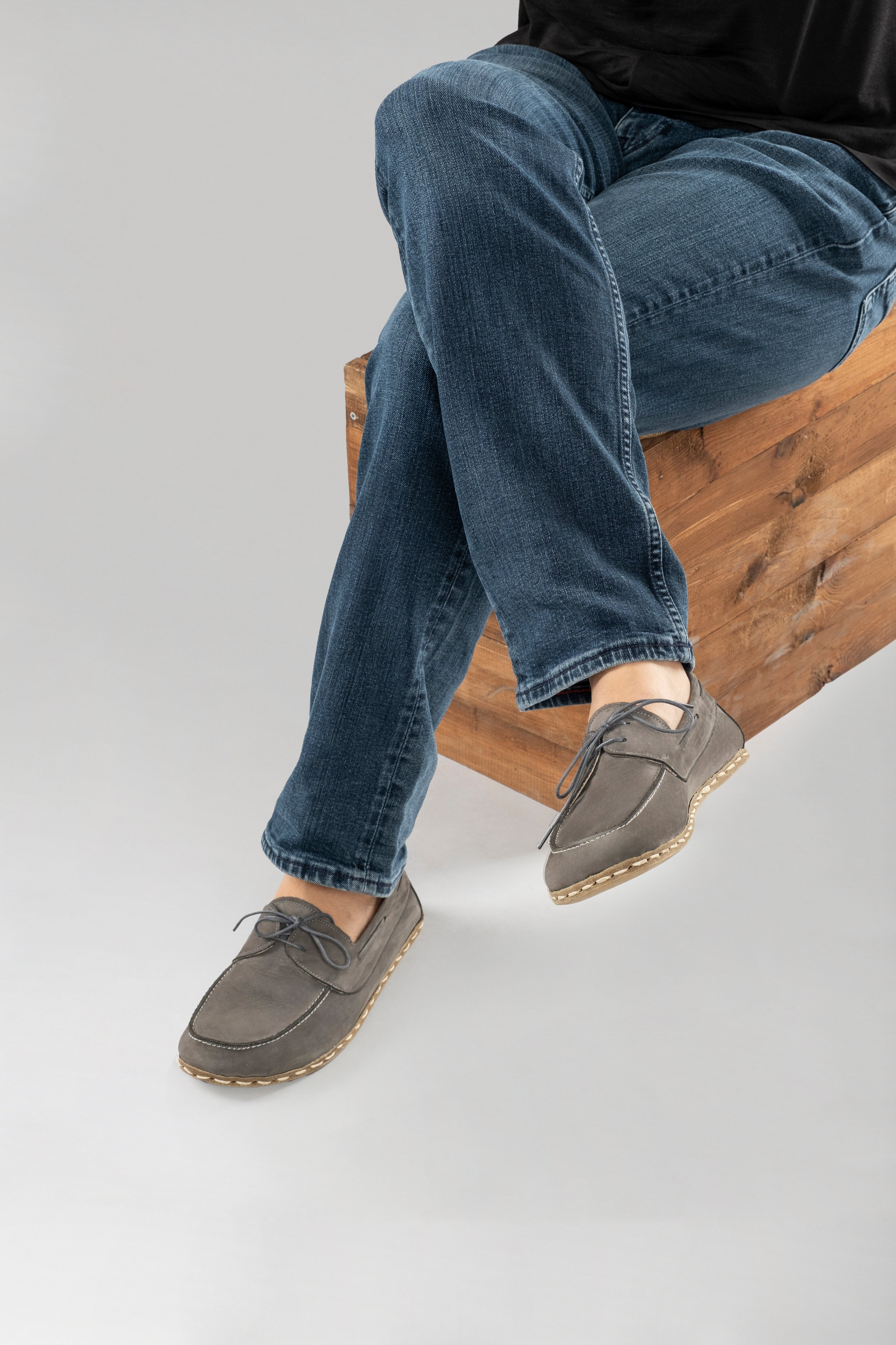 Men's Gray Dock Shoes