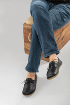 Men's Black Dock Shoes