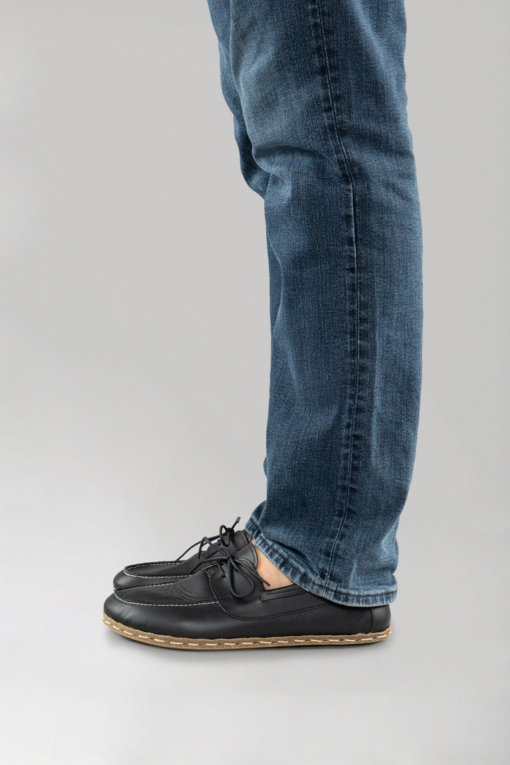 Men's Black Dock Shoes