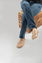 Men's Tan Moccasins