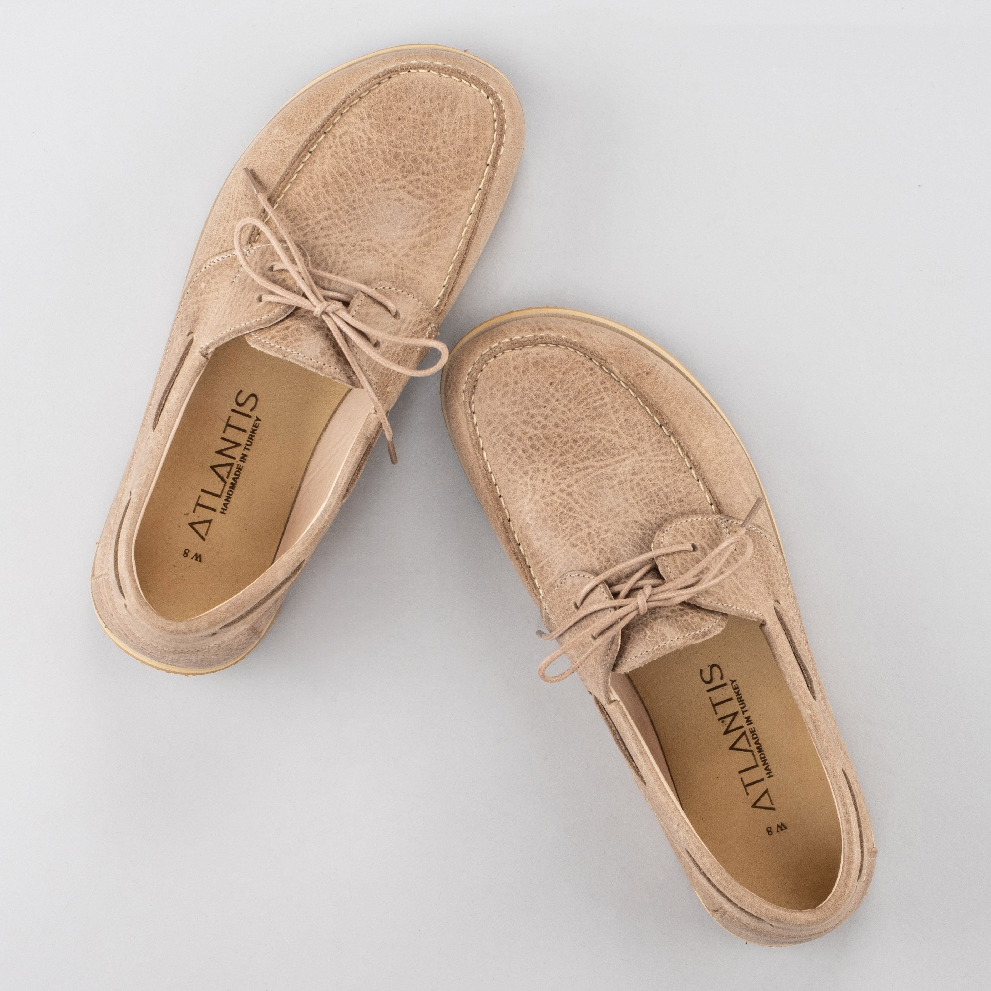 Men's Tan Boat Shoes