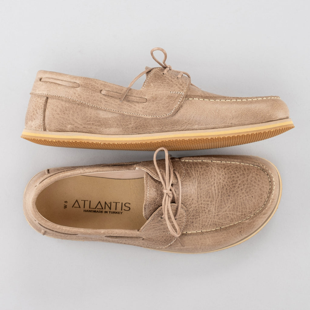 Men's Tan Boat Shoes