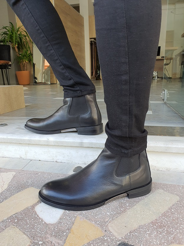 Sardinelli Aarau Black Chelsea Boots