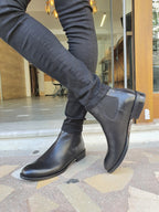 Sardinelli Aarau Black Chelsea Boots
