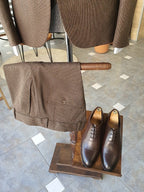 Sardinelli Aarau Wholecut Brown Oxford Shoes