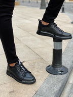 Sardinelli Aarberg Black Lace Up Boots