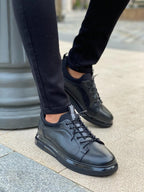 Sardinelli Aarberg Black Lace Up Boots