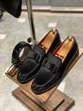 Sardinelli Cadiz Black Velvet Loafers