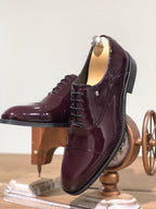 Sardinelli Casoria Classic Wholecut Burgundy Oxford Shoes