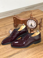 Sardinelli Casoria Classic Wholecut Burgundy Oxford Shoes