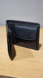 Sardinelli Charlotte Black Leather Wallet