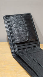 Sardinelli Charlotte Black Leather Wallet
