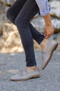 Sardinelli Como Kilt Beige Loafers