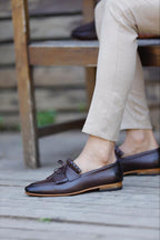 Sardinelli Como Brown Kilt Loafers