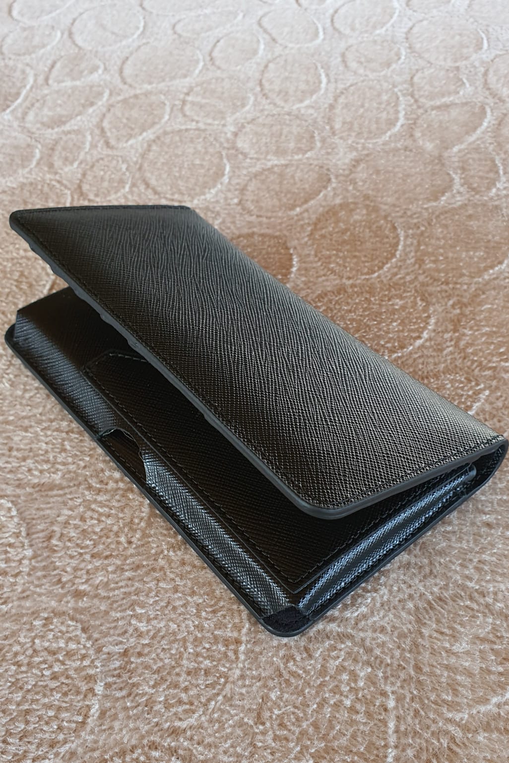 Sardinelli Durham Black Leather Wallet