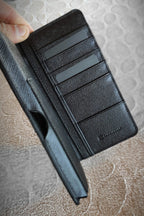 Sardinelli Durham Black Leather Wallet