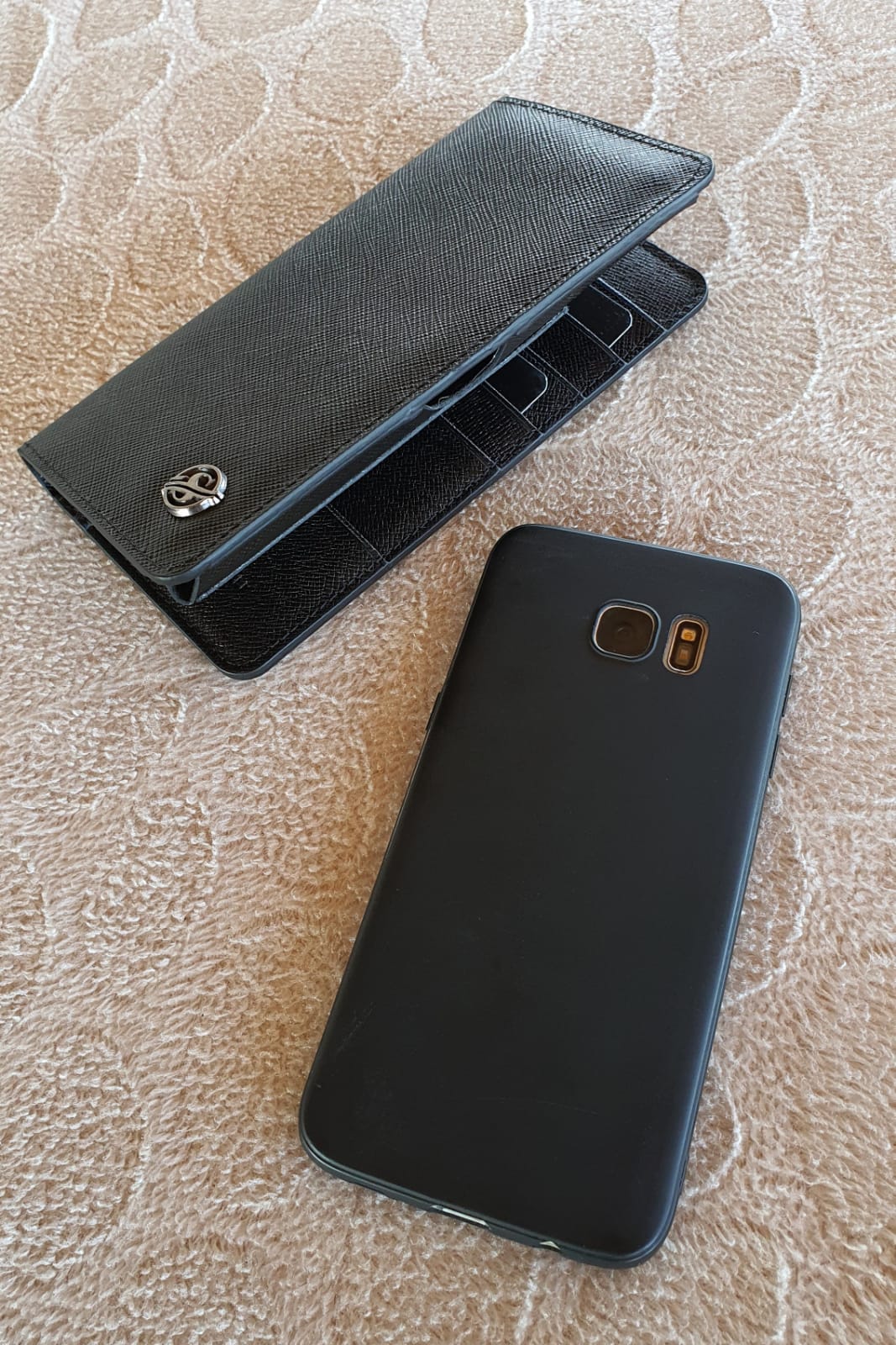 Sardinelli Durham Black Leather Wallet