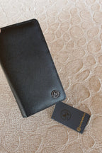 Sardinelli Durham Black Leather Wallet
