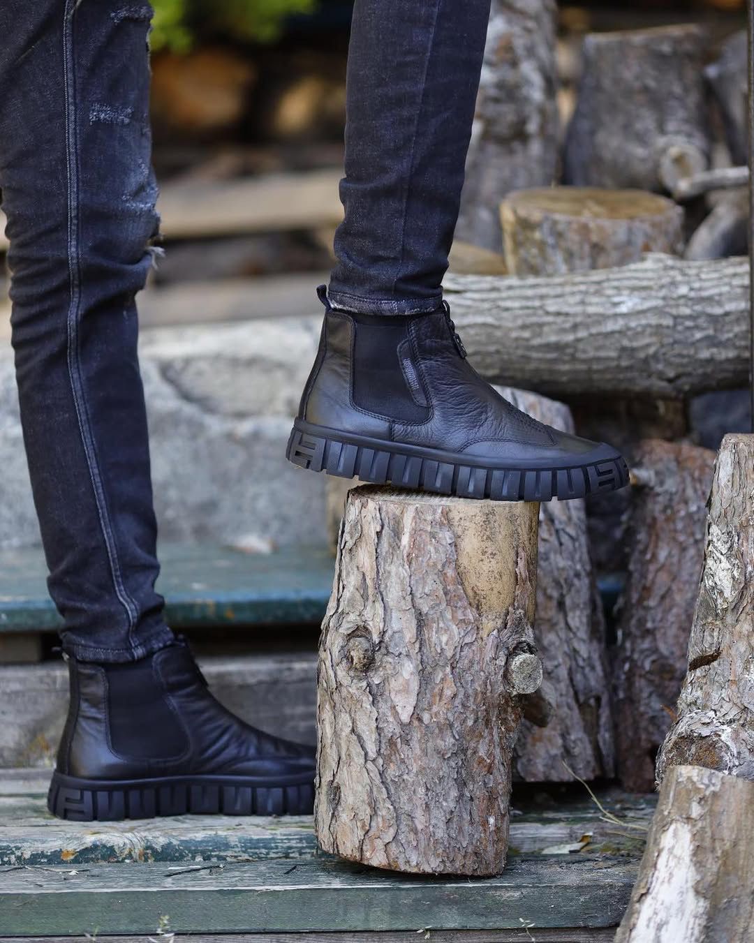 Black Chelsea Boots