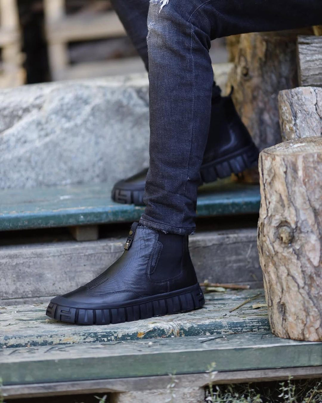 Black Chelsea Boots