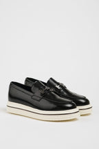Sardinelli Forli Black Loafers Men