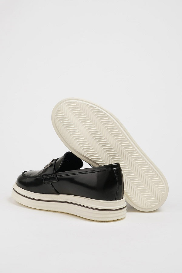 Sardinelli Forli Black Loafers Men