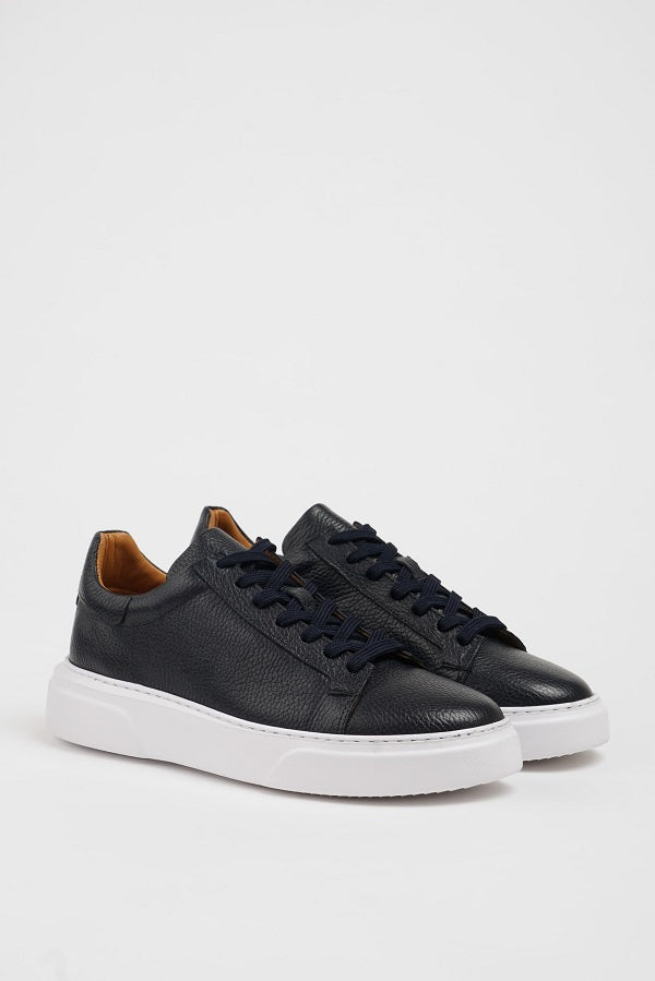 Sardinelli Forli Dark Blue Low Top Sneakers